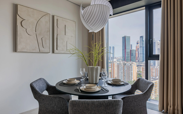 Квартира Просторная квартира с видом на Москва Сити