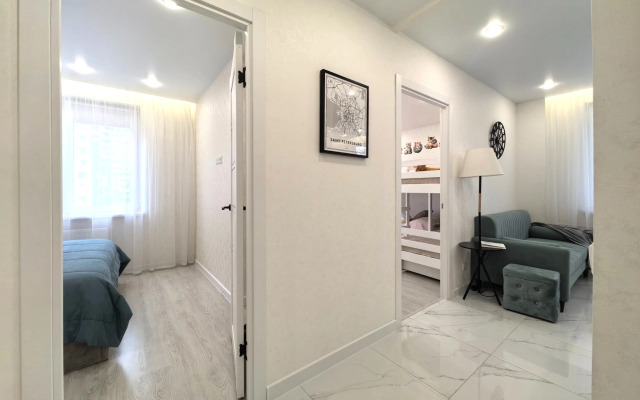 Квартира Уютная двушка для большой семьи с детьми