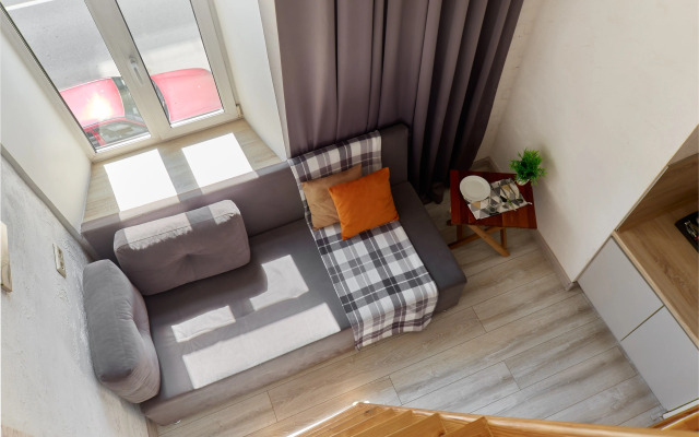 Апартаменты Rush in Aparts  Двухуровневые с Парковкой в Центре Казани