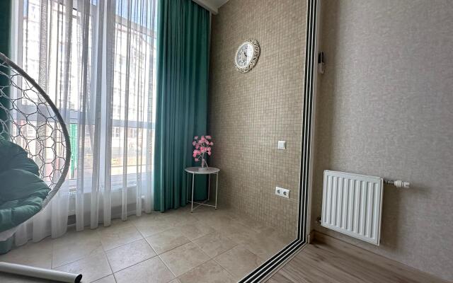 Comfortable one-room apartment in the Lazurny residential complex