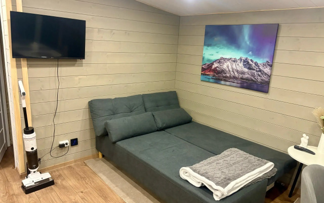 Частный дом Барн хаус с видом на Кольский залив