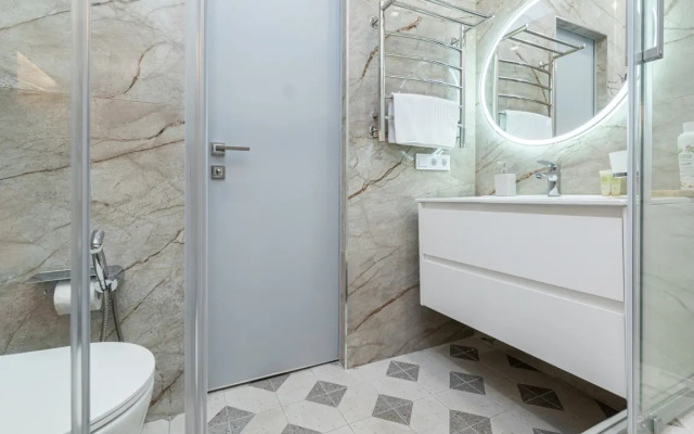 «Bordovyy shik» v rayone VDNKh Estet Apart Apartments