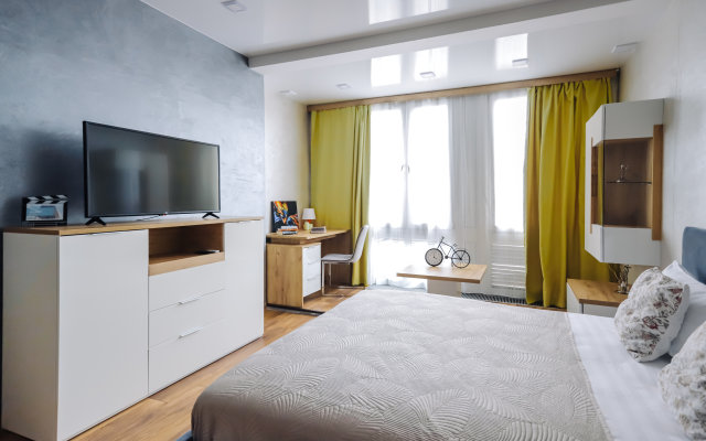 Lalapart Aspen Wood Chetryrekhmestnaya Studiya u Metro Dmitrovskaya Apartments
