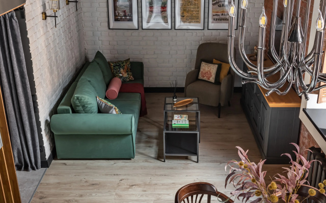 Квартира Moscow Deluxe Apartments Royal Tea Loft