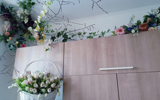 Квартира Студия с авторским декором Сказочный лес в красивом доме