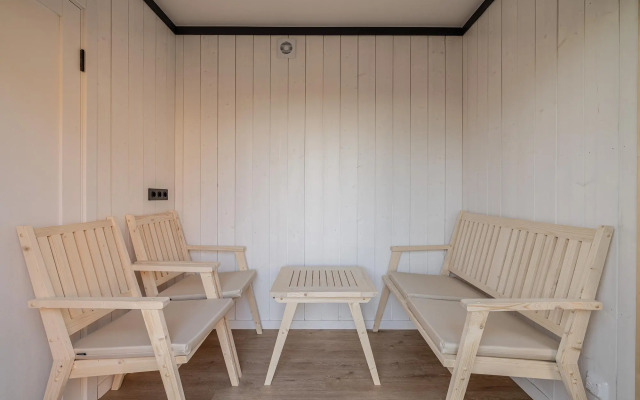 Частный Дом с Видом на Закат и Панорамной Баней