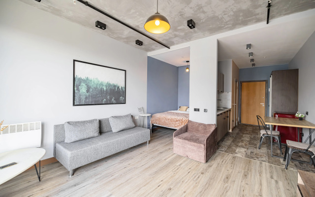 Квартира Студия, 40 м², 3 кровати