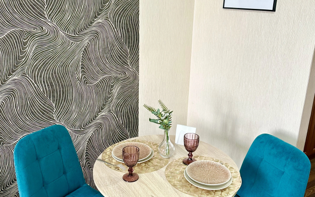 Квартира-студия с красивым видом на город