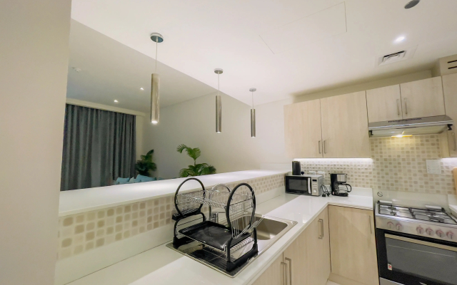 Vserve Comfy & Relaxing 1 BR Retreat  at The Palm Apartments - Apartment in Dubaï - Photo 5