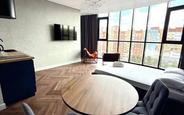 Квартира Студия с панорамным видом на город