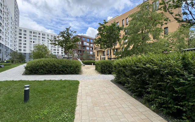 Квартира Современная студия в пяти минутах от Аквапарка Лето Лето