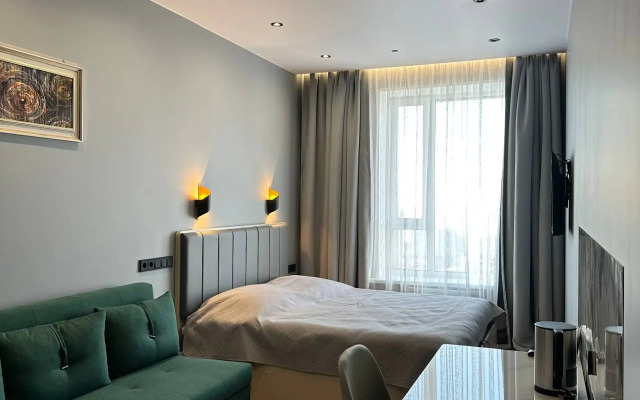 Квартира студия, 26 м², 2 кровати