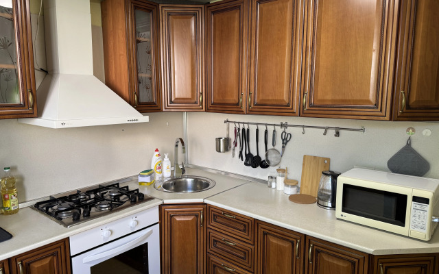 Апартаменты Уютная светлая 2-комнатная квартира с видом на Машук