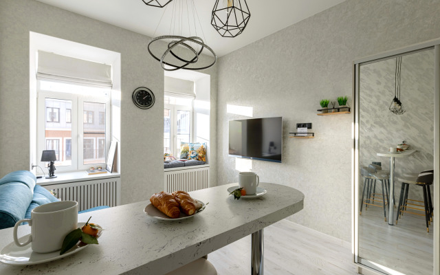 Квартира Дизайнерская Grey Room у Невского проспекта