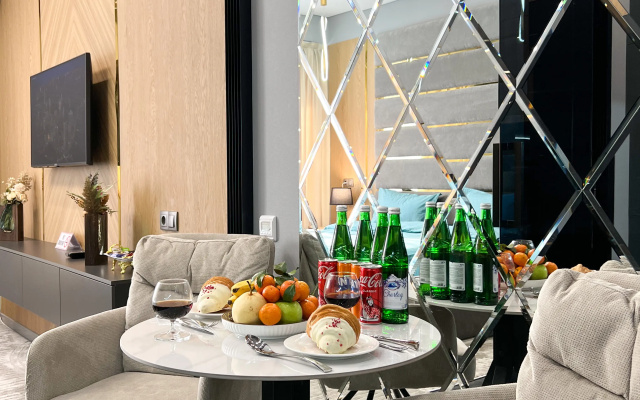 Апартаменты Студия в центре Ташкента ЖК NRG U-Tower 11 этаж ( 171)