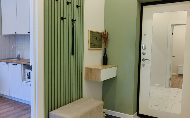 Квартира Стильная с Панорамным Балконом