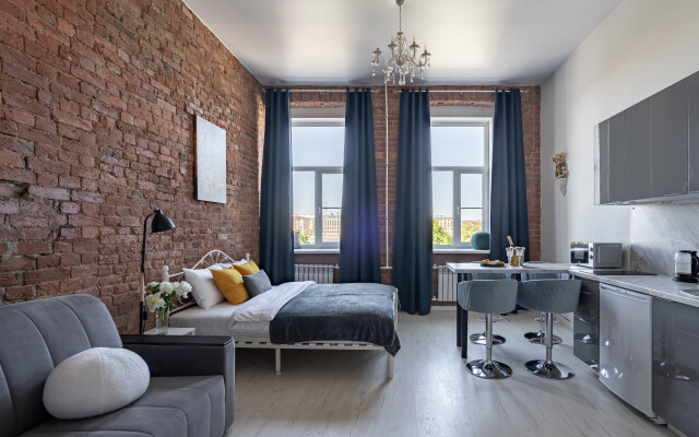 Апартаменты Лофт с Видом на Неву 2