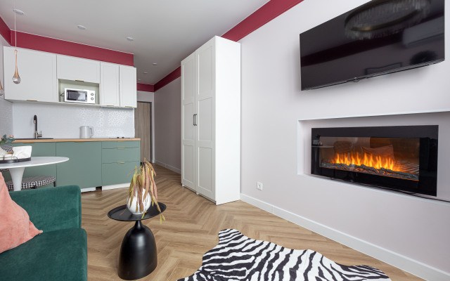 Andreevskaya Studiya S Kaminom Apartments