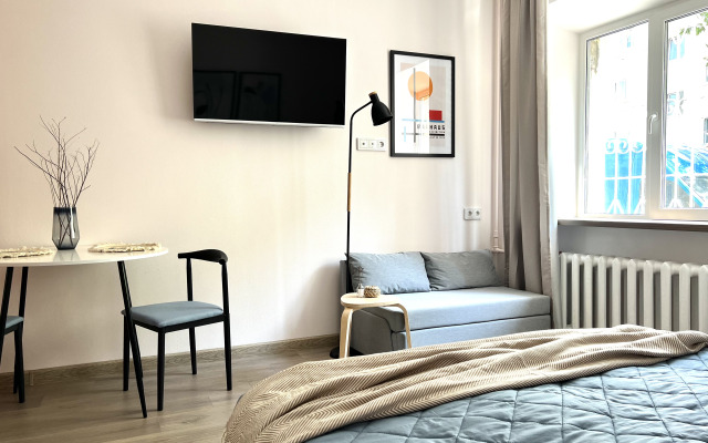 Kraski Voshoda s Dizajnerskim Remontom Apartments