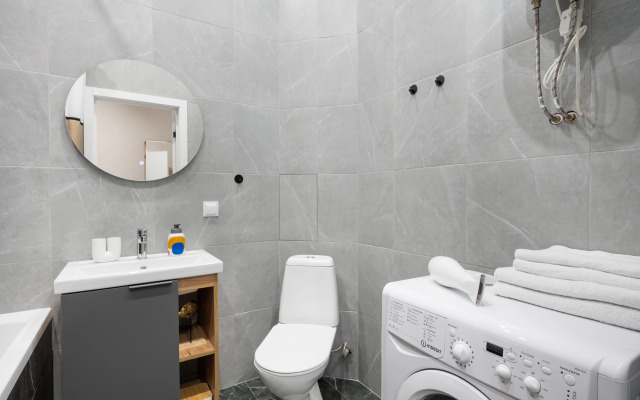 Квартира Дизайнерская 1к Рядом с Метро и Аквапарком