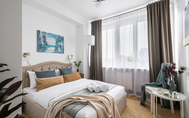 Квартира GM Apartments с Видом на Новый Арбат и Moscow City