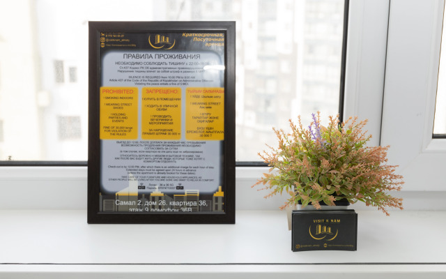 Квартира с видом на горы Самал 2