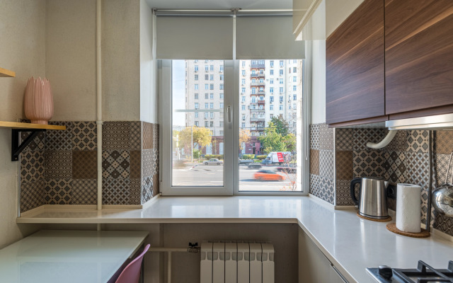 Flat Inn ryadom s metro Frunzenskaya na Komsomol'skom prospekte Apartments
