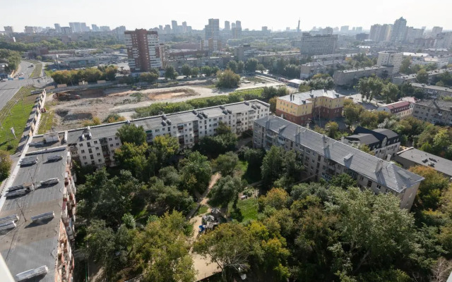 Двухкомнатные апартаменты Этажидейли возле ЖД вокзала