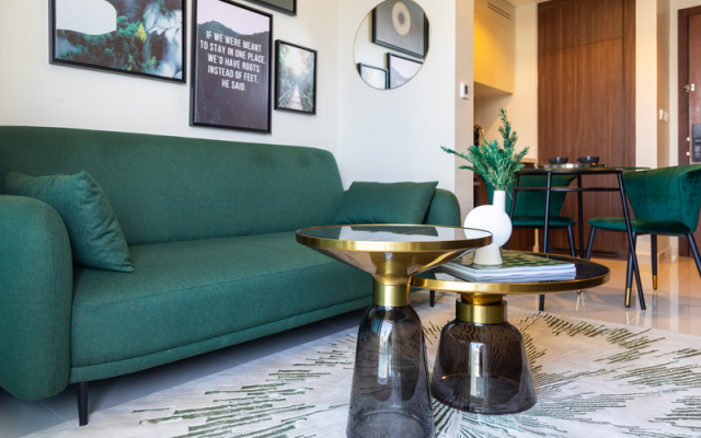 Апартаменты Luxurious 1BR at Keyrock Pool & Gym Access