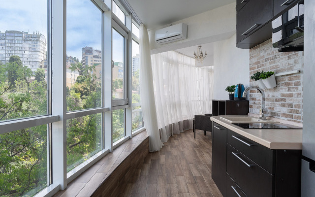 Квартира с видом на море и двумя спальнями