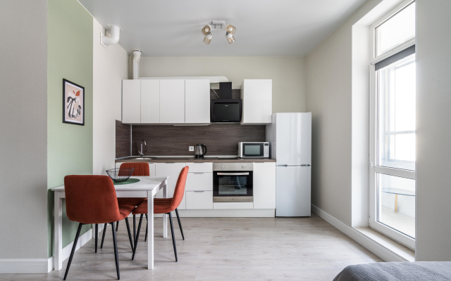 Skandi-studiia Piter Apartments u metro Frunzenskaia Flat