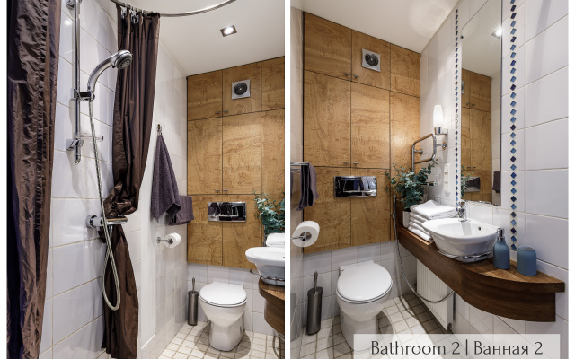 Апартаменты Minin Apartments Богемная Двухуровневая Мансарда 150 кв.м