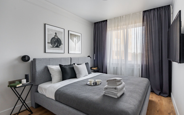 Dark Grey Apart Apartments
