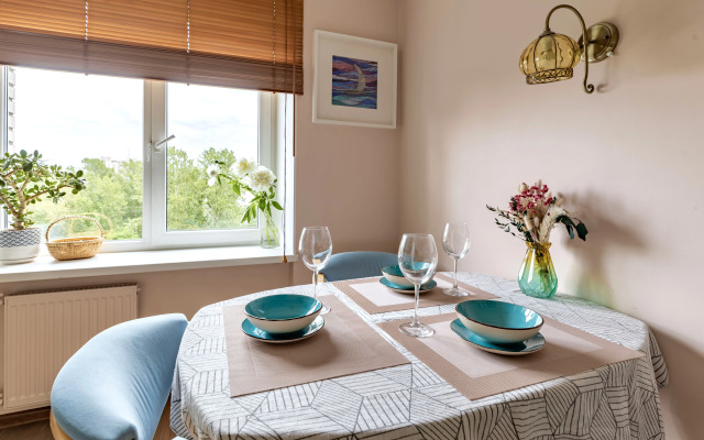 Квартира Цветная с видом на скверы