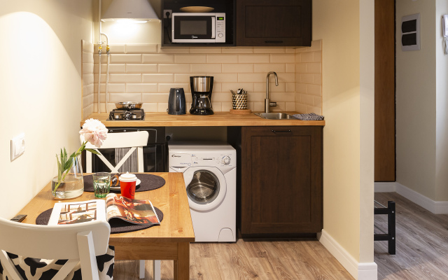 Апартаменты в скандинавском стиле у набережной