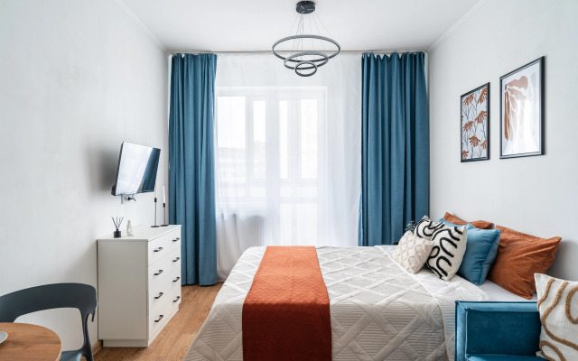 Квартира уютная 25м 2 кровати 7 минут пешком от м.Девяткино