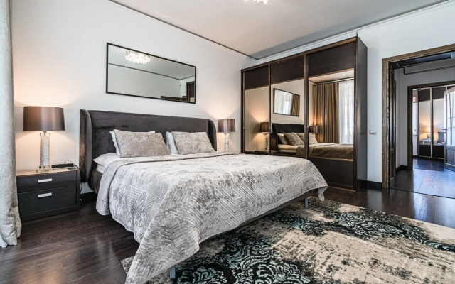 Апартаменты Crown39 - Gaidara 155 - 2к №76: 96 м2, 6 этаж из 8