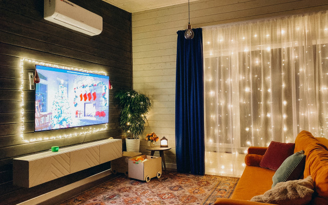 Частный дом дизайнерский великолепной уличной территорией