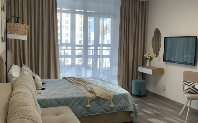 Квартира Студия Рядом с Центром и Аквапарком ЛетоЛето