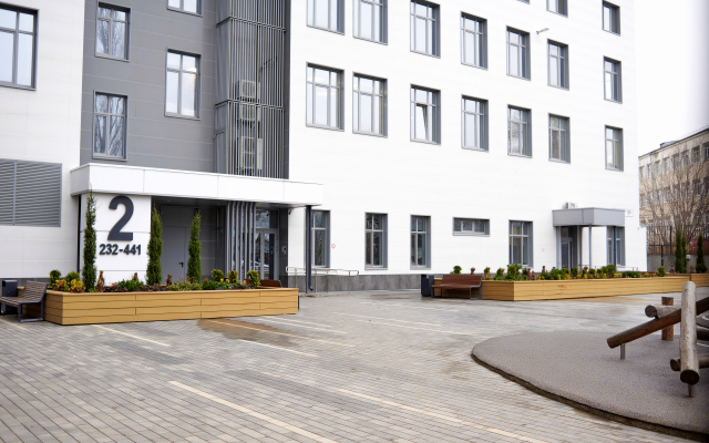 Квартира Aparts Pro Дизайнерская видовая студия у Волги в ЖК Галактика на 20 этаже