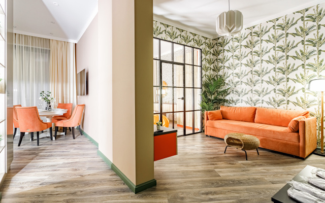 Квартира Дизайнерская Tropicana в ЖК Изумрудный город