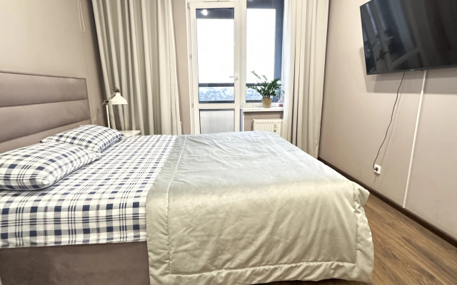 Апартаменты Студия с Балконом и Красивым Видом Париж