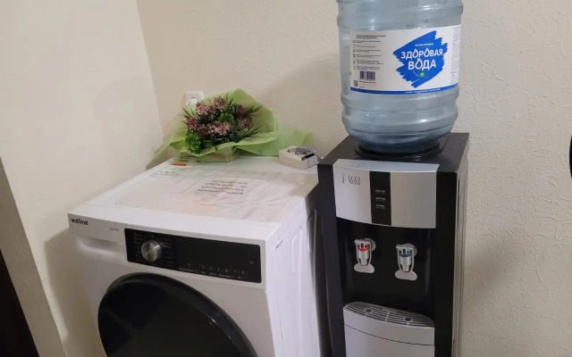 S mini-kukhney i sobstvennym sanuzlom Apartment
