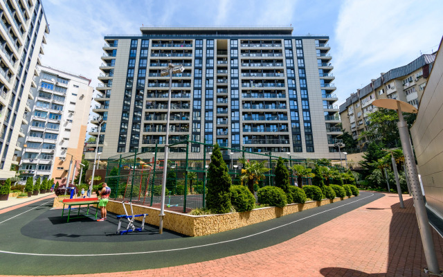 Апартаменты студия с балконом в центре Сочи