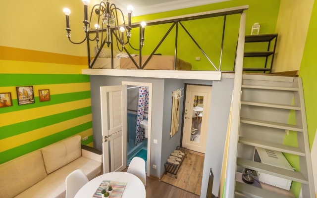 Апартаменты Nekrasoffapart Двухуровневые Green