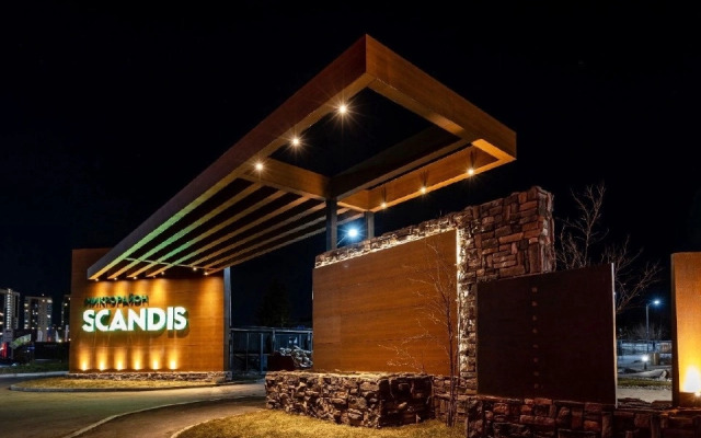 Квартира 1-комнатная с сауной и джакузи в ЖК Scandis