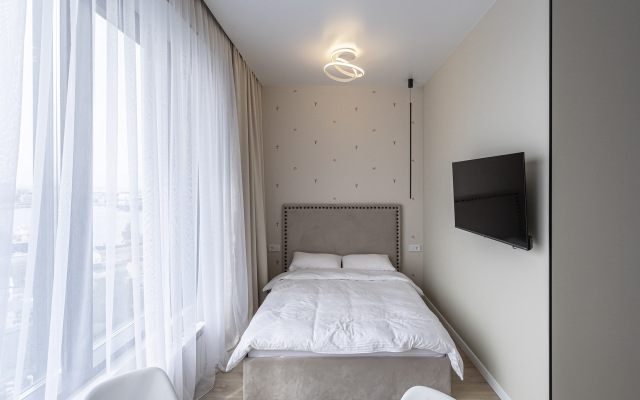 Квартира Красивая студия на Фастовской 4