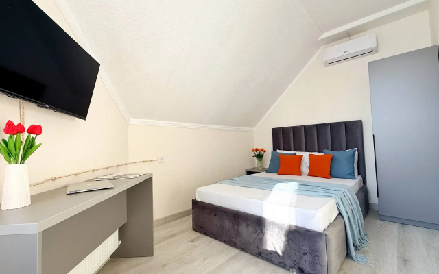 Апартаменты около пляжа, вид на море