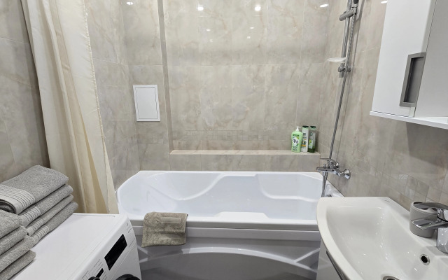 Апартаменты Видовые с парковкой около набережной и аквапарка Ривьера