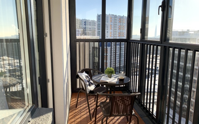 Апартаменты с Видом на Лахта-центр